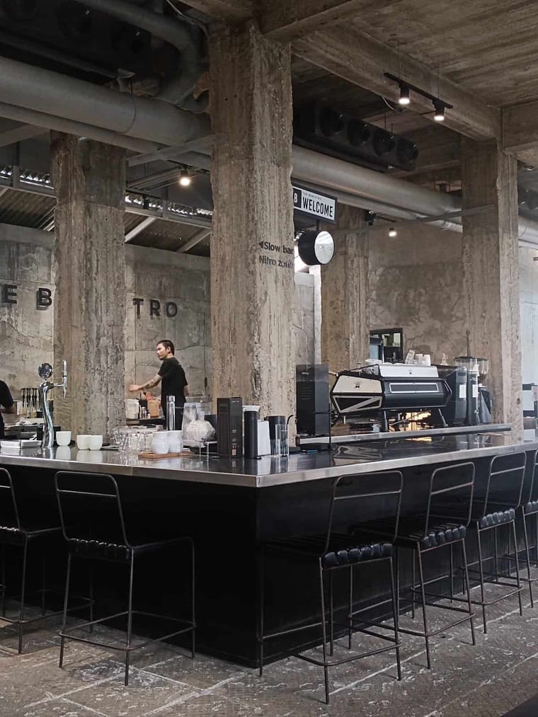 The Baristro at Train Station