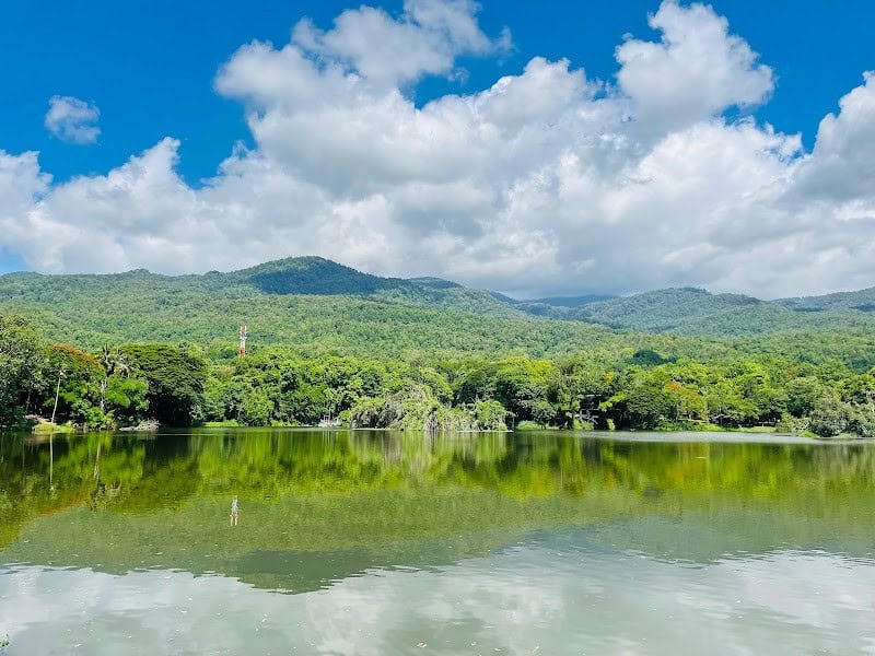 Ang Kaew Reservoir CMU and Living a Dream Cafe