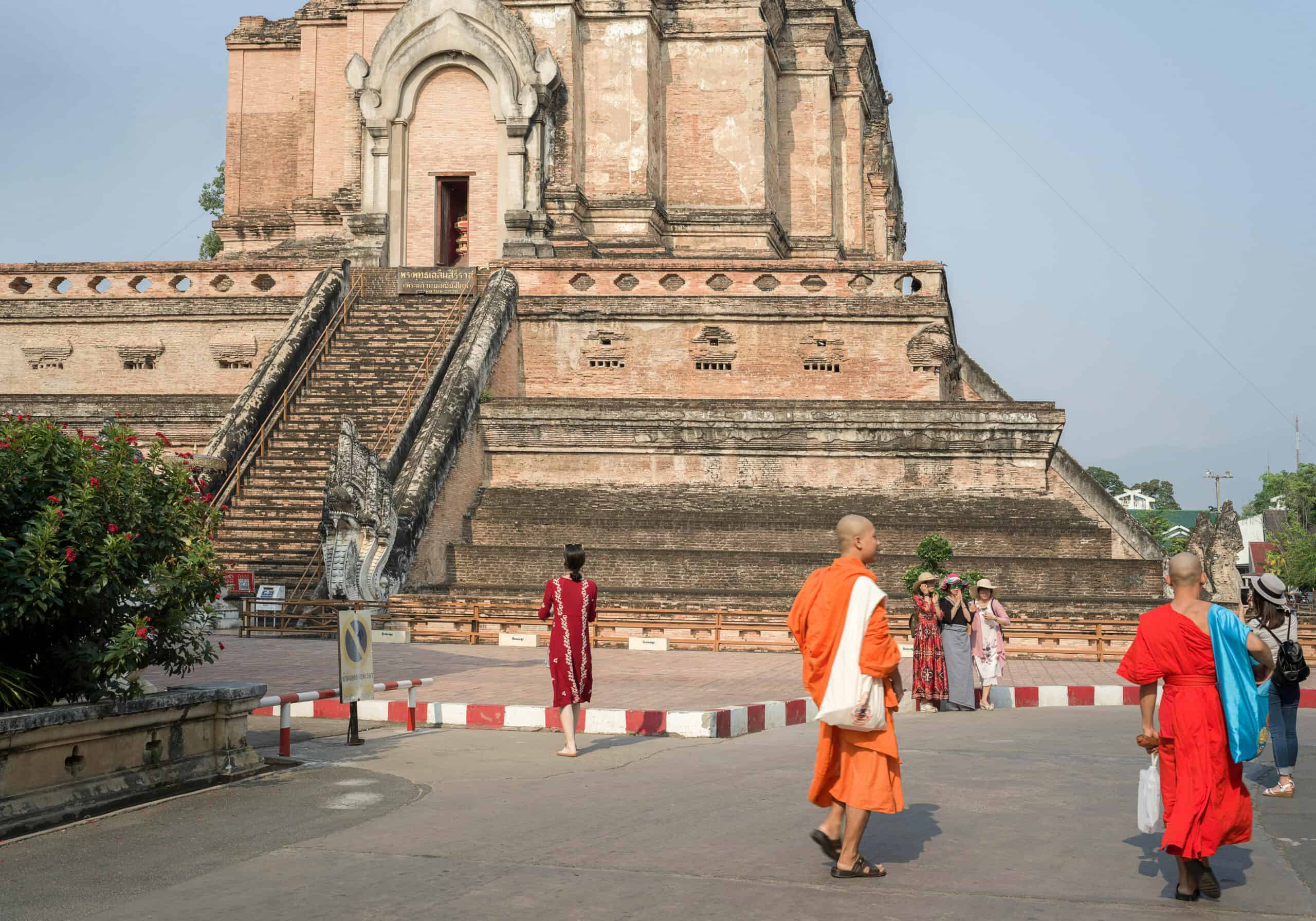 Wat Chedi Luang temple in Chiang Mai