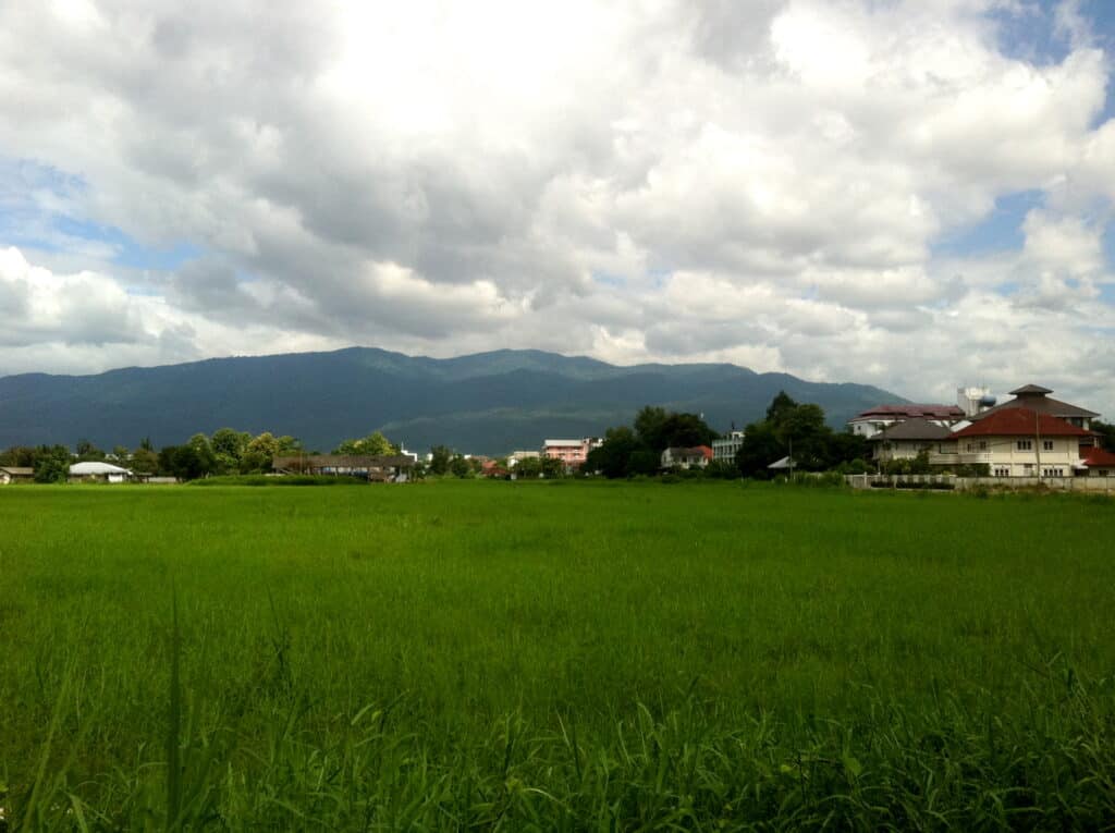 Exploring the Chiang Mai countryside by motorbike